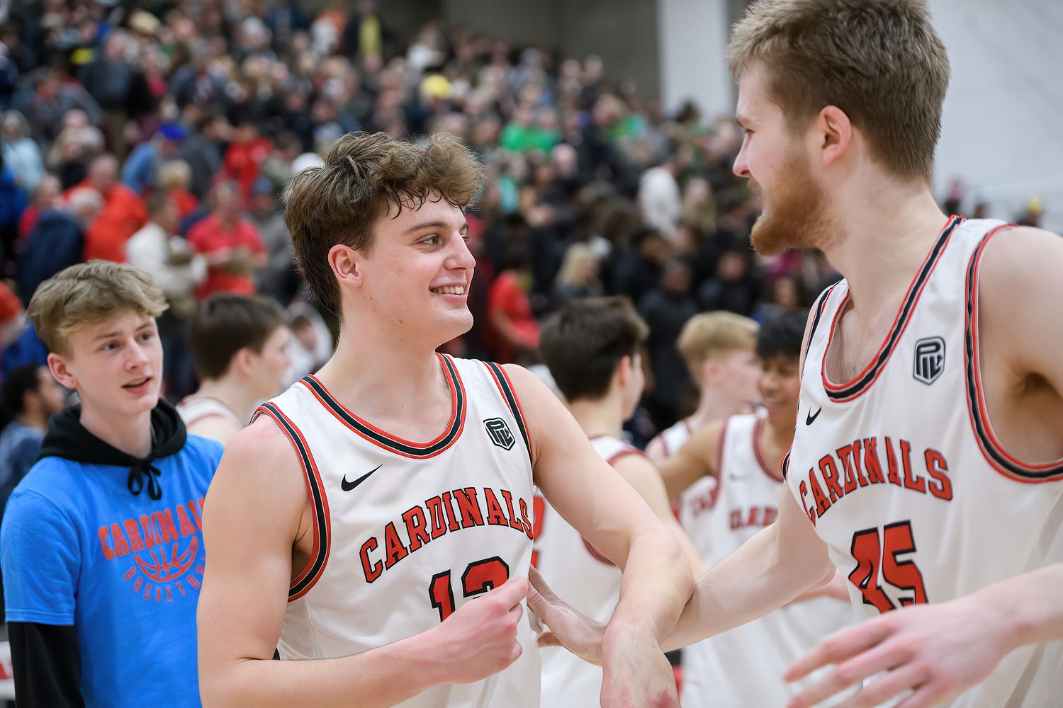 1 Lincoln vs Cleveland boys basketball 6A Oregon second round March 4 2023 Ken Waz 74